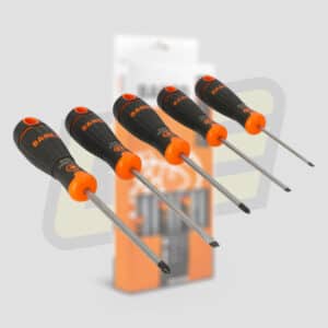 Juego de 5 Destornilladores BahcoFit con mango de goma [BAHCO] - Imagen 2
