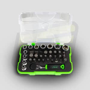 Estuche de Puntas de Impacto con Adaptadores S2 - Acabado Negro - Imagen 2