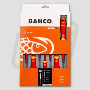 Juego de 7 destornilladores Phillips y ranurados aislados VDE BahcoFit con mango multicomponente [BAHCO] - Imagen 3