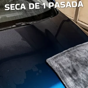 Toalla Secado Alta Calidad - Flip Detail BLACK 1400GSM 90×60cm - Imagen 3