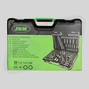 Maletín JBM 54045 · 216 herramientas y carracas de 72 dientes - Imagen 3
