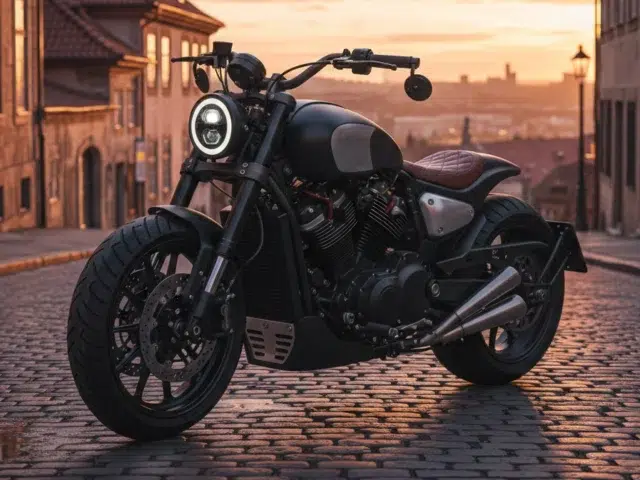 matricula moto colocada según normativa 2025, mostrando posición, inclinación y visibilidad correctas.