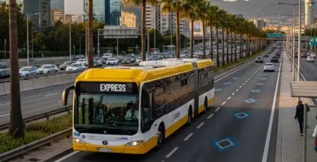 Radar inteligente de la DGT que detecta ocupación en vehículos y controla el acceso al carril VAO a partir de 2026.